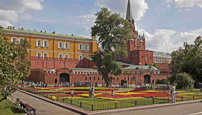 В Москве закрыт вход на Красную площадь и в Александровский сад